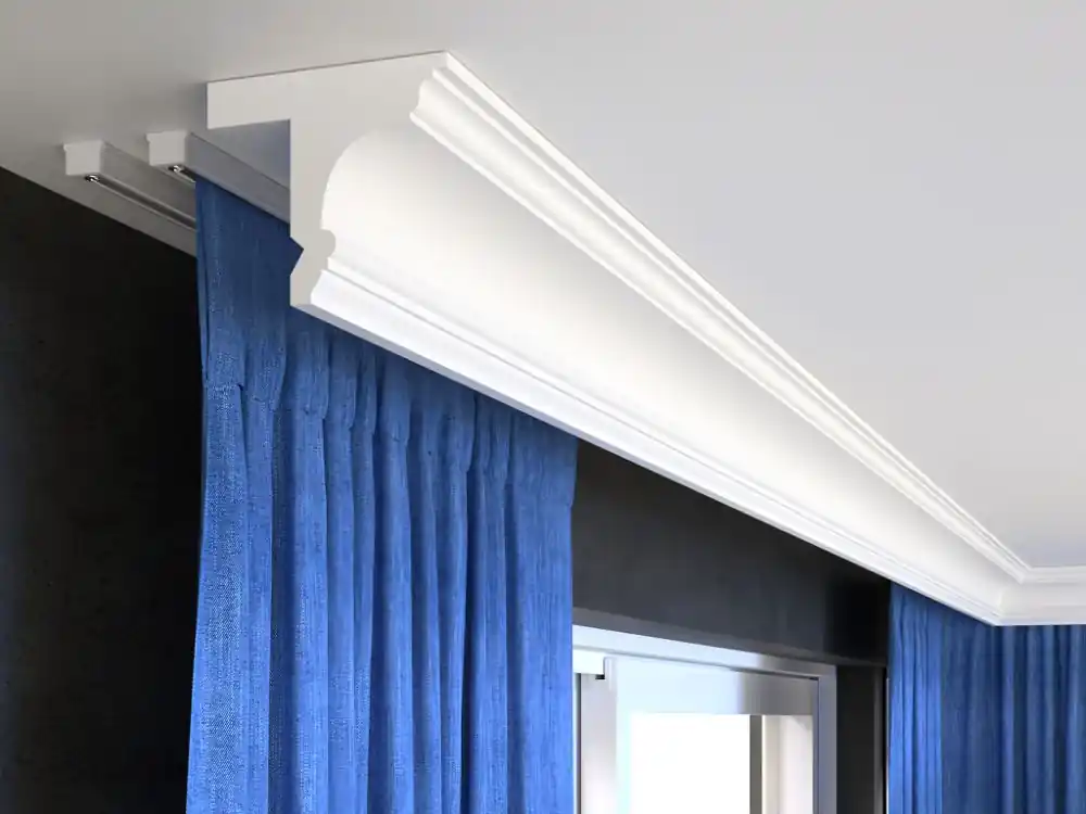 Listwa do zabudowy karnisza LKO8A Decor System Łatwy zwrot