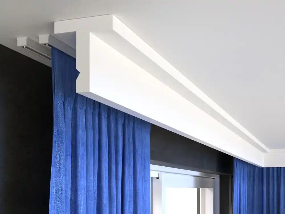 Listwa do zabudowy karnisza LKO9 Decor System Łatwy zwrot