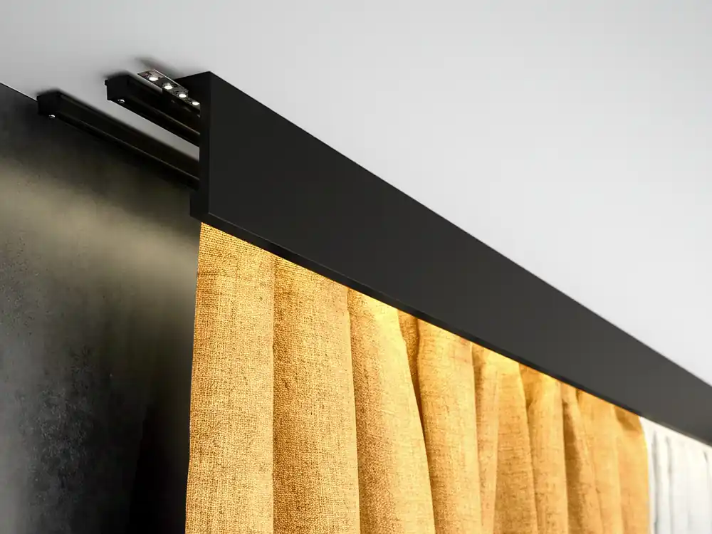 Listwa maskująca karnisz 300 cm Czarna LK-01 Creativa Ekspresowa dostawa