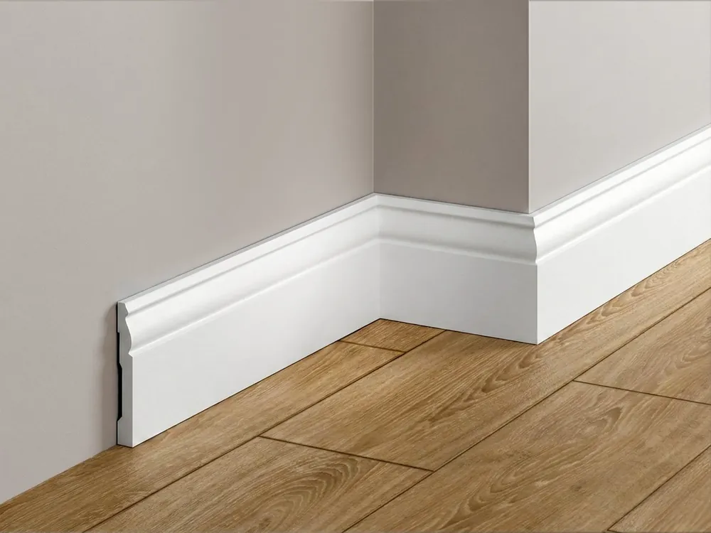 Zamów teraz Biała listwa przypodłogowa 9,4 cm DS940 Vellano by Decor System