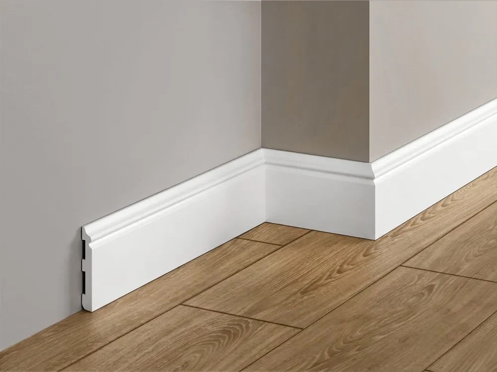 Listwa przypodłogowa 8 cm biała DS180 Vellano by Decor System Zniżka