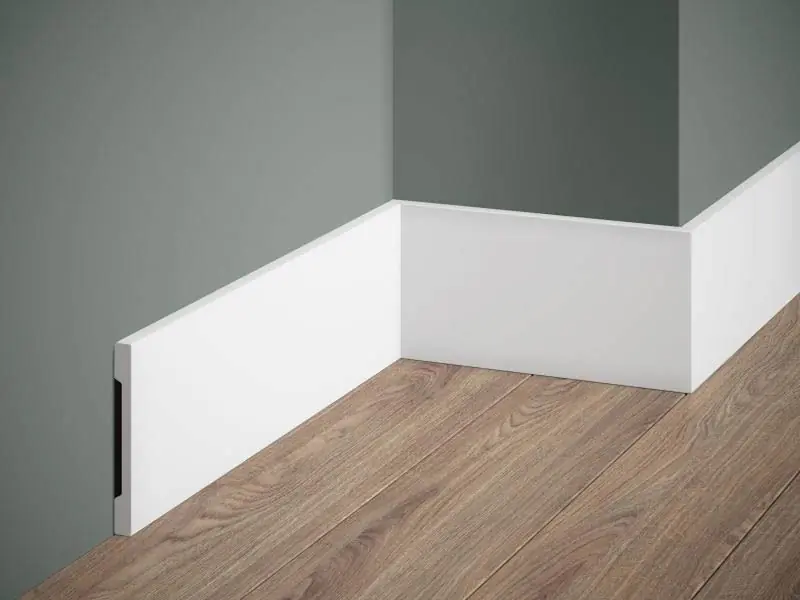 Ostatnie sztuki Listwa przypodłogowa malowana na biało MD013P Mardom Decor