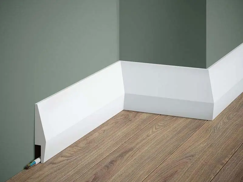 Listwa przypodłogowa biała MD016P Mardom Decor Zniżka