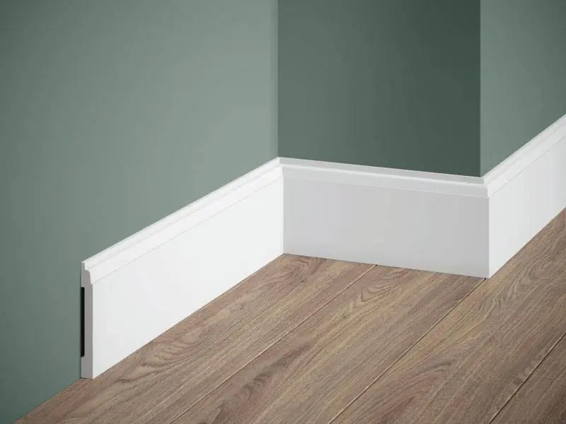 Oferta Przypodłogowa listwa malowana na biało MD258P Mardom Decor