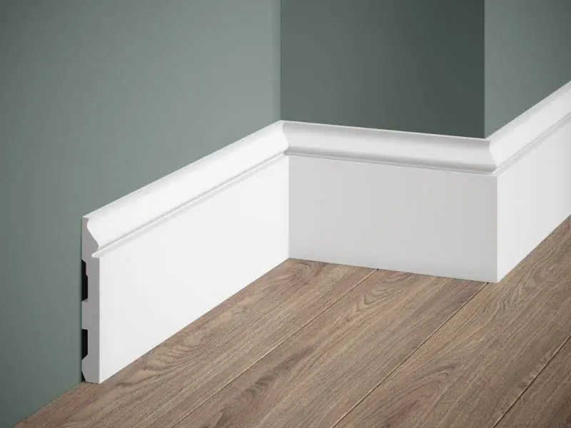 Listwa przypodłogowa malowana na biało MD358P Mardom Decor Promocja