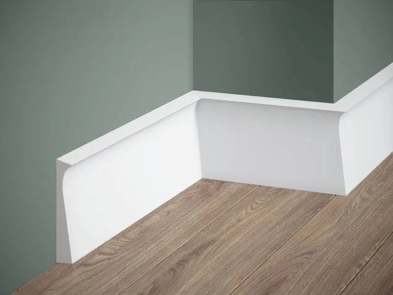 Listwa przypodłogowa biała QS004P Mardom Decor Do wyczerpania zapasów
