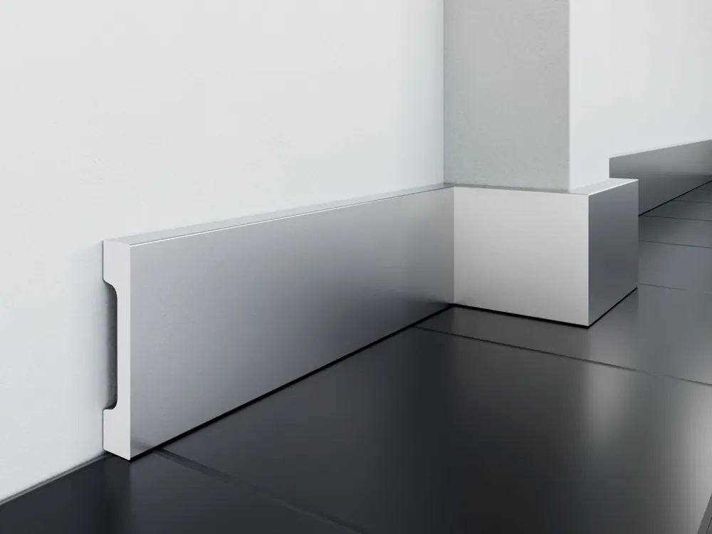 Listwa podłogowa LPC-28 Srebrna RAL 9006 Creativa Zniżka