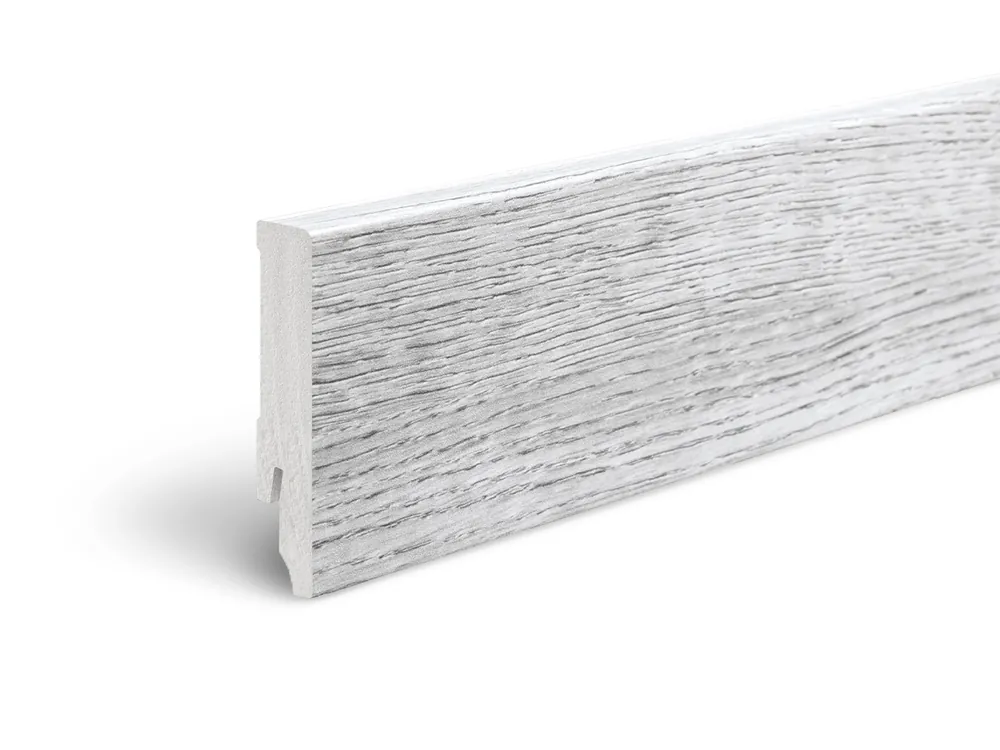Oferta limitowana Listwa drewnopodobna przypodłogowa Elegance Decor Greywick Cezar