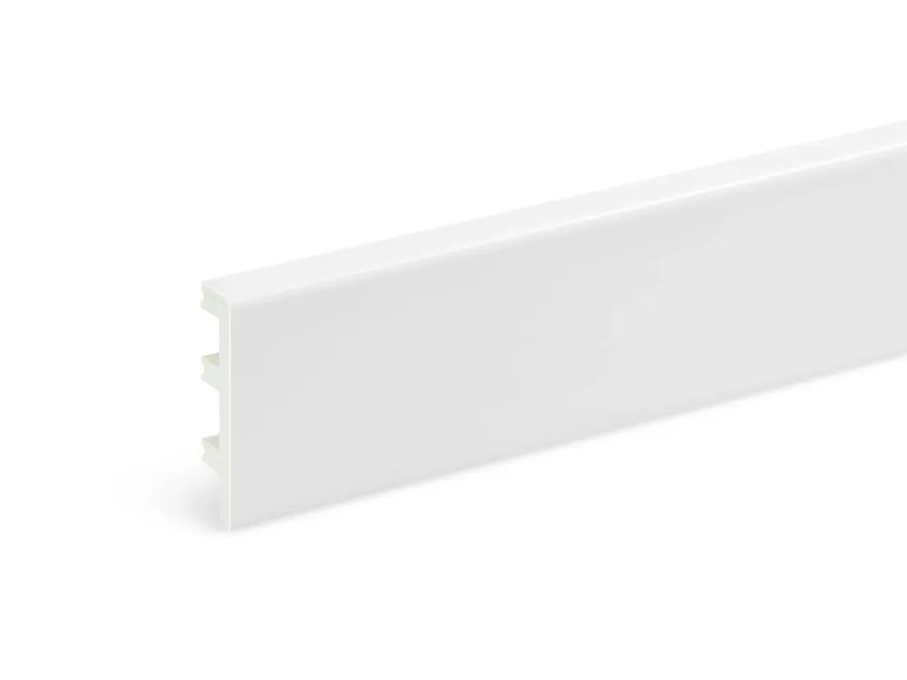 Listwa przypodłogowa PCV Biała 6,5 cm Status Line Creativa Tani