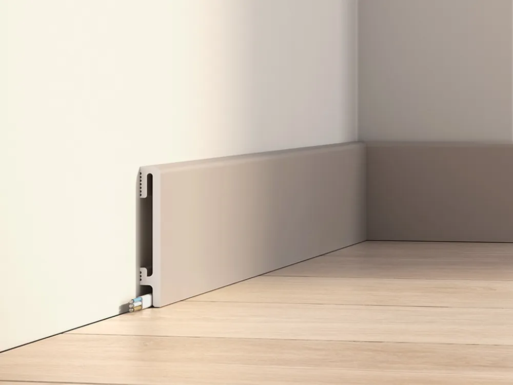 Wybór klientów Listwa przypodłogowa 10 cm PCV DuroFit PF100C - Cappuccino - Premium Floor