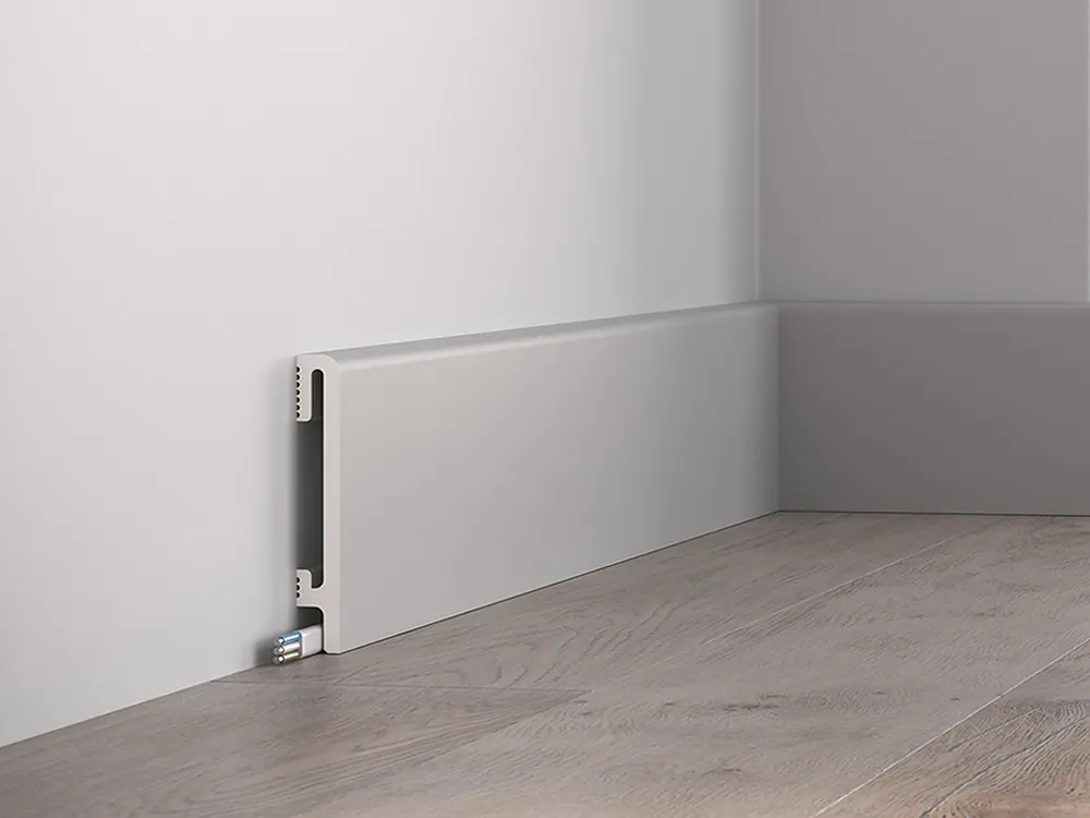 Listwa przypodłogowa 10 cm PCV DuroFit PF100G - Szary - Premium Floor Kup online