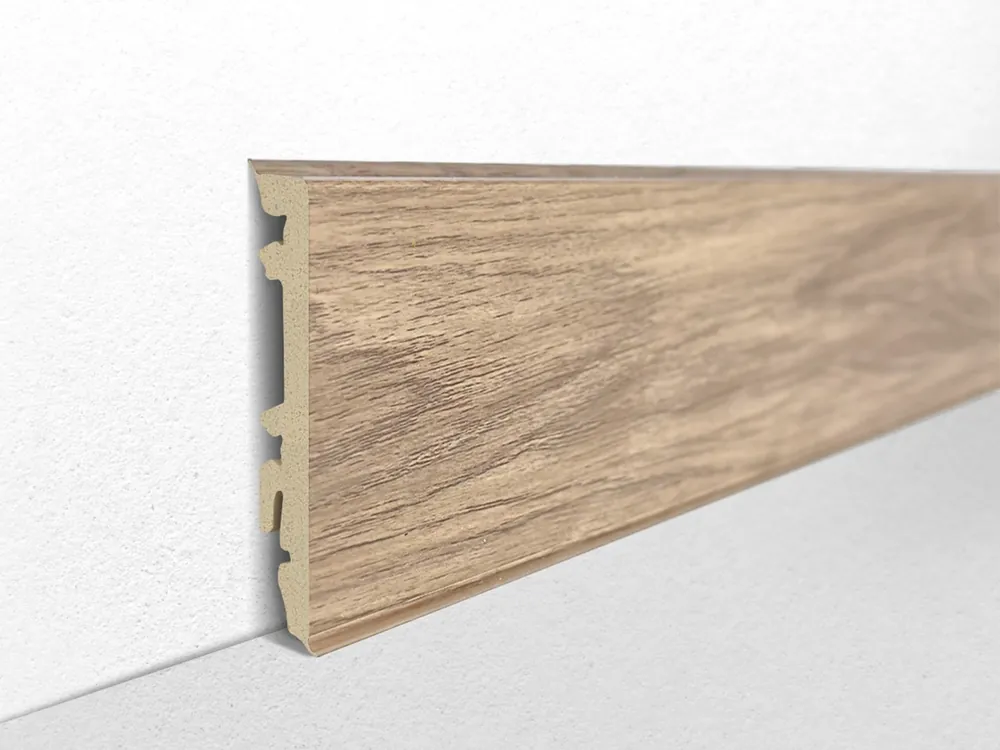 Taniej Listwa przypodłogowa PVC Masterline 80 Umbra Mat Creativa