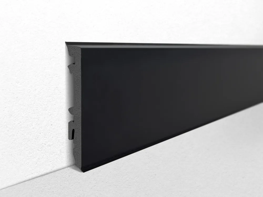 Listwa przypodłogowa PVC Masterline 80 Czarny Mat RAL 9005 Creativa Zamów teraz