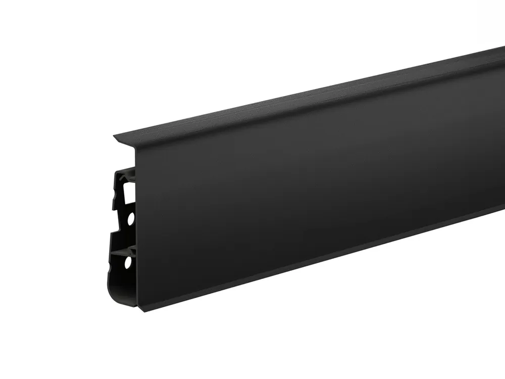 Listwa przypodłogowa Czarna RAL 9005 PCV Hi-Line Prestige Cezar Nie przegap