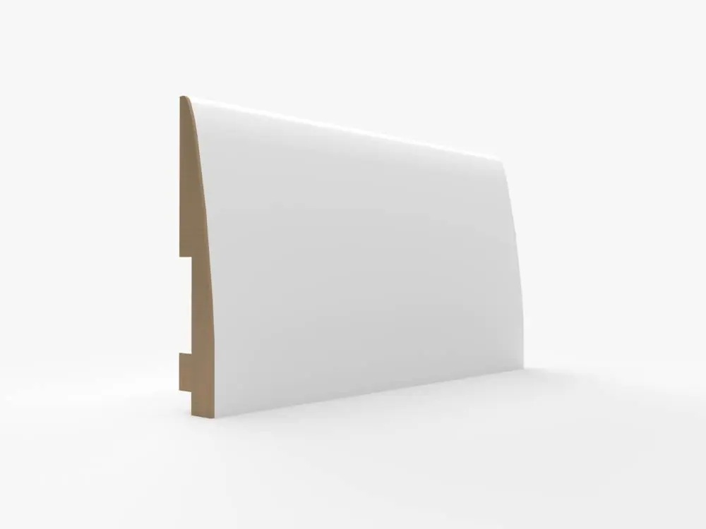 Ekspresowa dostawa Listwa przypodłogowa biała 10 cm MDFP18
