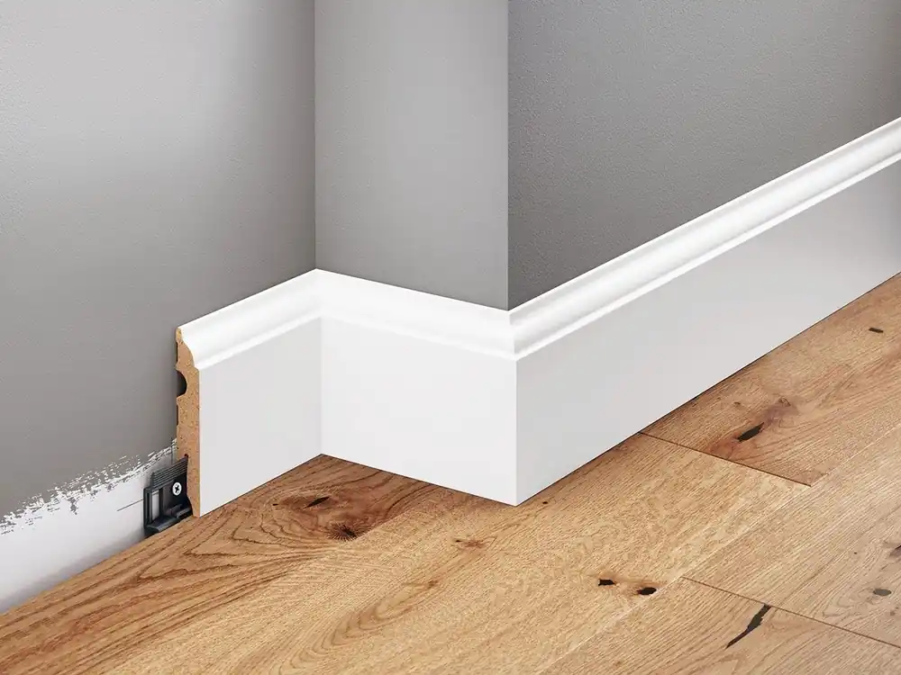 Do wyczerpania zapasów Listwa przypodłogowa MDF lakierowana Biała - LMDF-05M Creativa