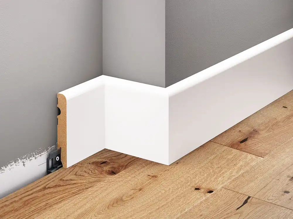 Listwa przypodłogowa lakierowana MDF półmat Biała - LMDF-07M Creativa Ograniczona ilość