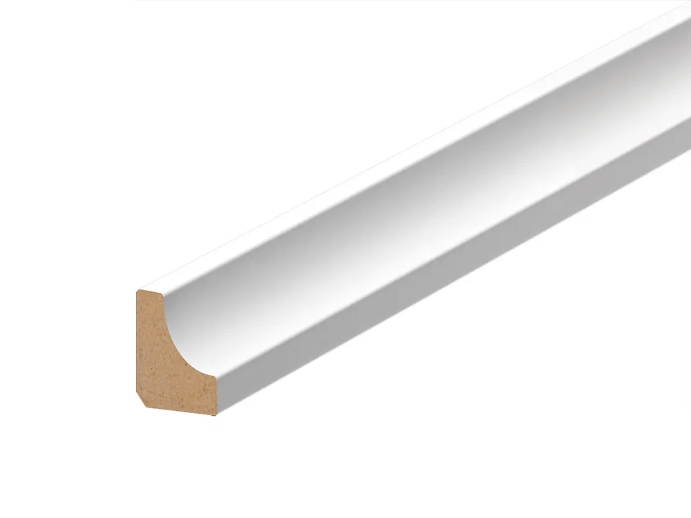Ćwierćwałek wklęsły MDF Biały LMDF-09 Cena promocyjna
