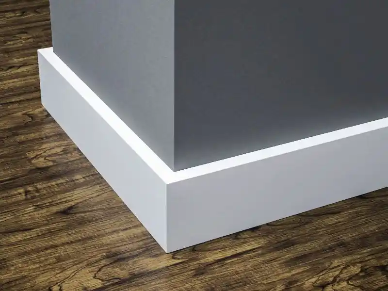Nowy Listwa przypodłogowa MDF wilgocioodporna M91 80x16