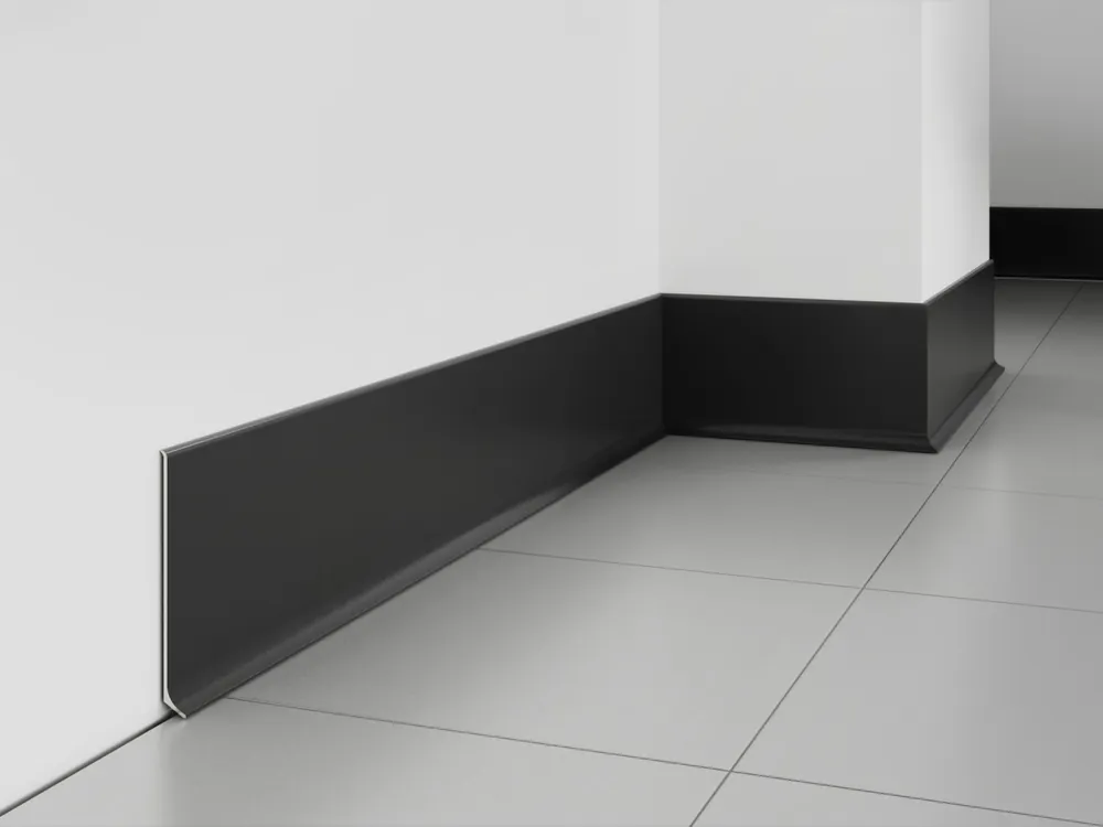 Kup teraz Aluminiowa listwa podłogowa LP80 Ciemny Szary RAL 7021 Creativa