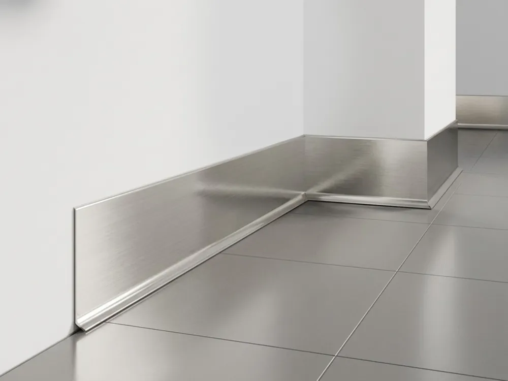 Anodowana listwa aluminiowa szczotkowana LP80 poler Platyna EC43S Creativa Zamów dziś