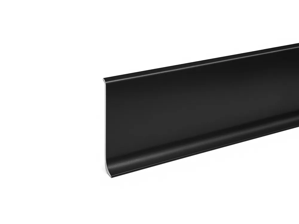 Rabat Listwa aluminiowa 6 cm AluFit AF060B Czarna RAL 9005 Premium Floor