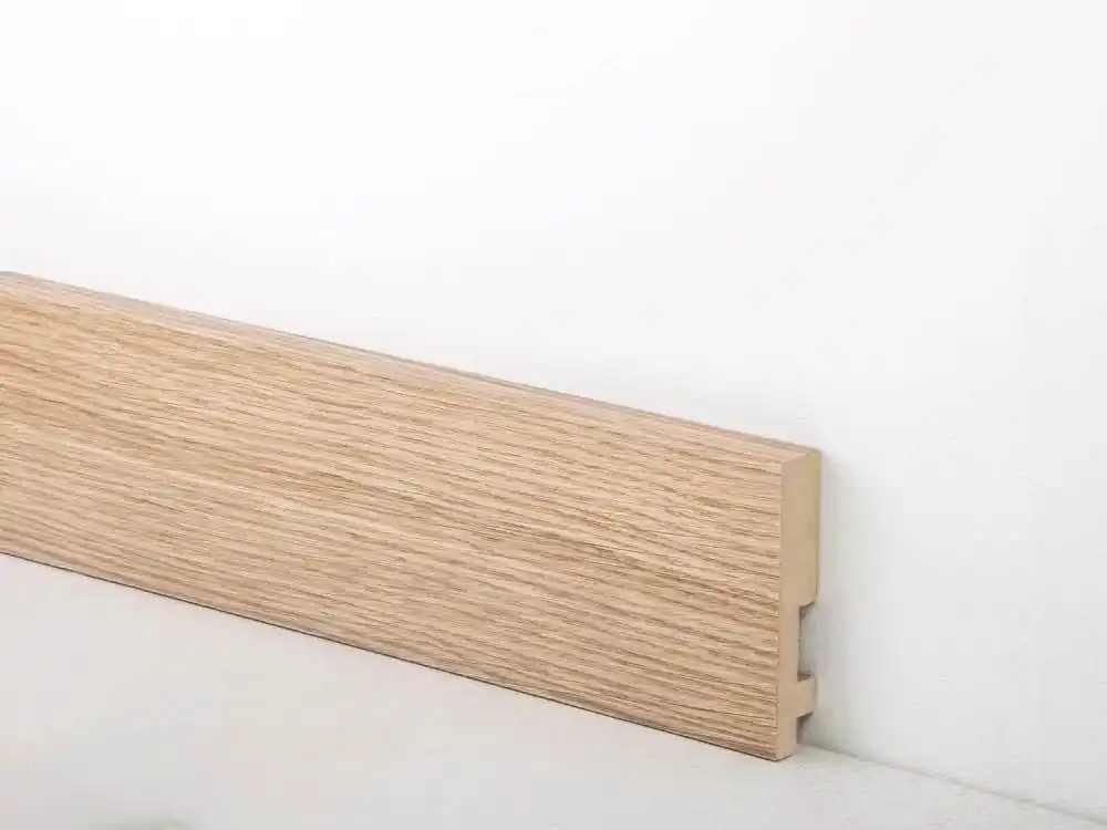 Łatwy zwrot Listwa przypodłogowa MDF 8 cm fornirowana MDFPF3A