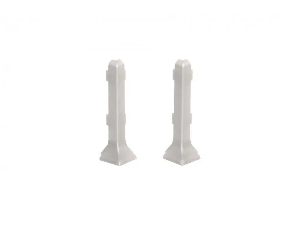 Narożnik zewnętrzny do listwy przypodłogowej LP59 Platyna EC43S Creativa - 2 szt. Oferta czasowa