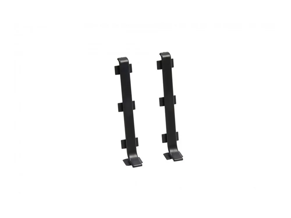 Łącznik listwy przypodłogowej aluminiowej LP80 Ciemny Szary RAL 7021 Creativa - 2 szt. Szybka wysyłka