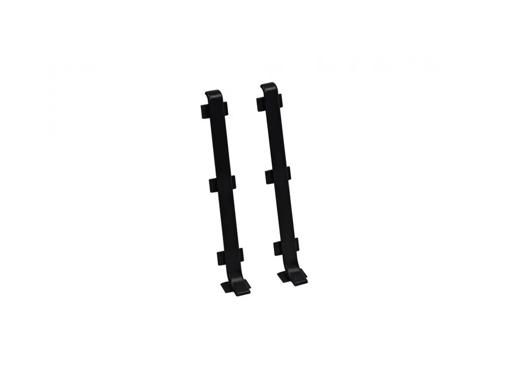 Oferta limitowana Łącznik listwy przypodłogowej aluminiowej LP100 Czarny RAL 9005 Creativa - 2 szt.