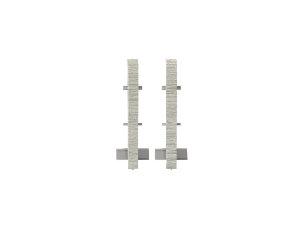 Okazja Łącznik do listwy podłogowej PVC Masterline 60 Dąb Hvide Sande Mat Creativa - 2 szt.