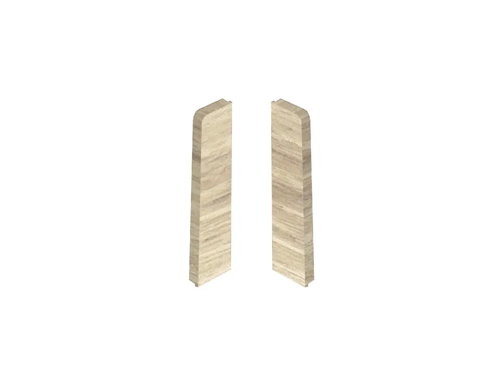 Oferta Zakończenie lewe + prawe do listwy PVC Masterline 60 Crotone Mat Creativa