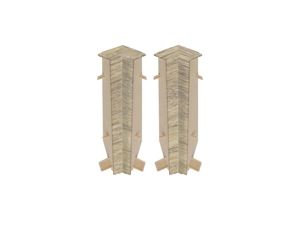 Narożnik wewnętrzny do listwy PVC Masterline 80 Honey Amber Mat Creativa - 2 szt. Ekspresowa dostawa
