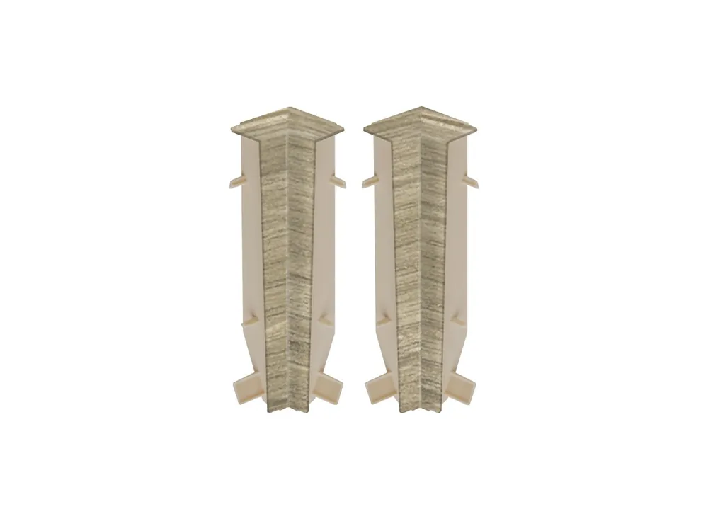 Hit cenowy Narożnik wewnętrzny do listwy PVC Masterline 80 Cinnamon Mat Creativa - 2 szt.