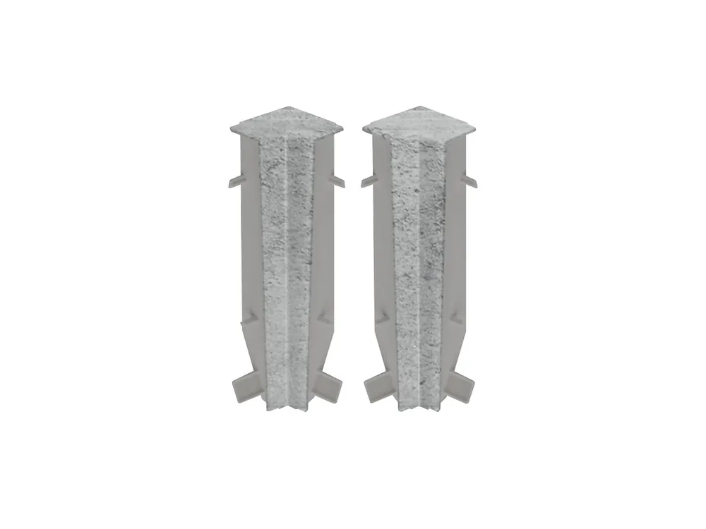 Niska cena Narożnik wewnętrzny do listwy PVC Masterline 80 Greystone Mat Creativa - 2 szt.