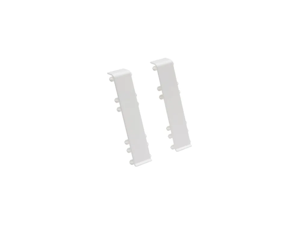 Łącznik do listwy podłogowej PCV Hi-Line Prestige Biały RAL 9003 Cezar - 2 szt. Nowość