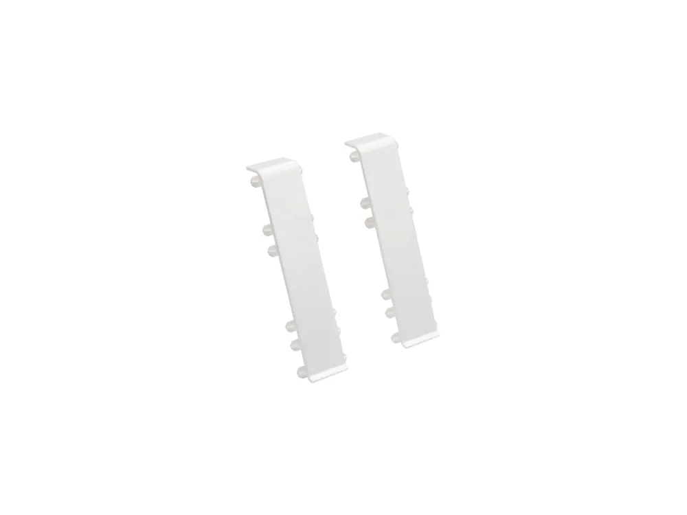 Oferta limitowana Łącznik do listwy PCV Hi-Line Prestige Biały RAL 9003 Połysk Cezar - 2 szt.