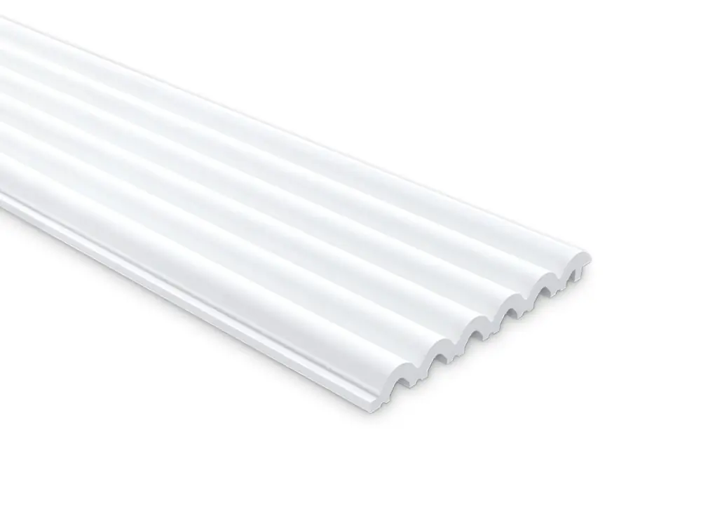 Rabat Lamel ścienny premium malowany na biało L0401TP Sereno 200 cm Mardom Decor