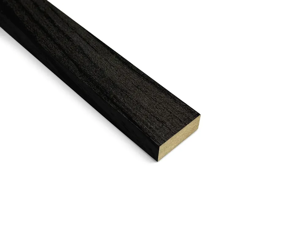 Lamel ścienny pojedynczy MDF 28x12 mm Orzech Prestige Decor Rabat