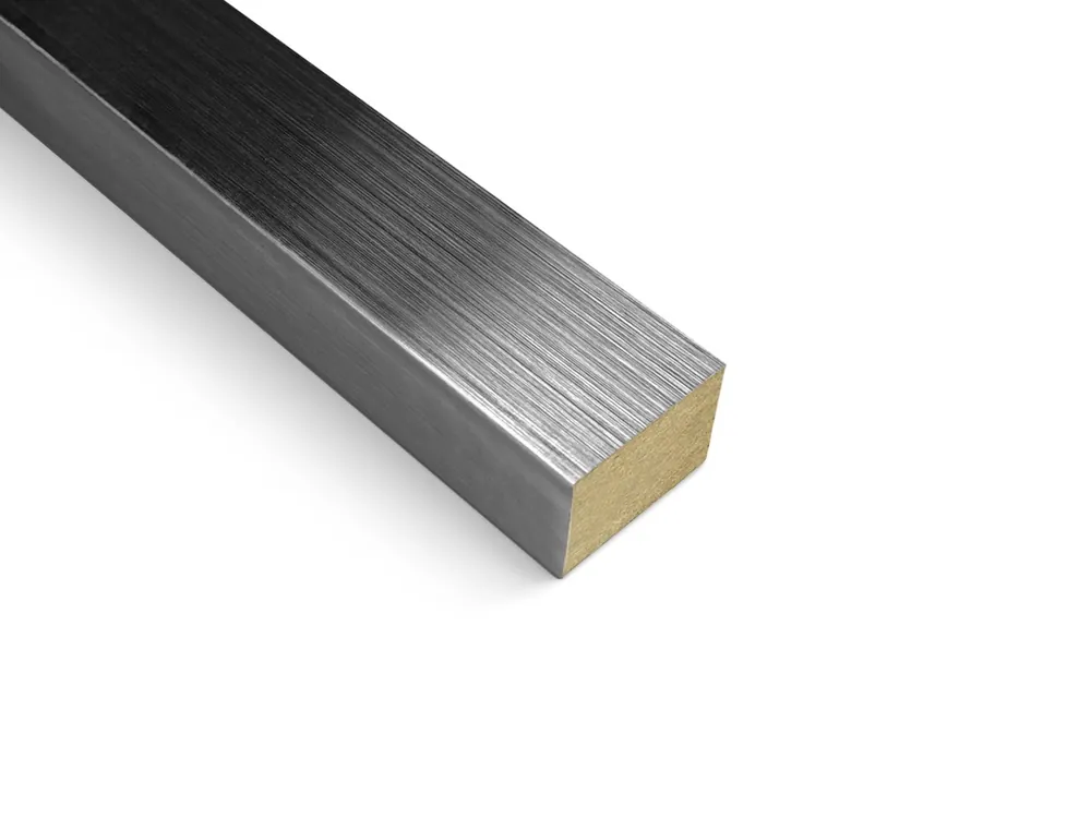 Ekspresowa dostawa Lamel ścienny pojedynczy MDF 28x20 mm Srebrny Prestige Decor