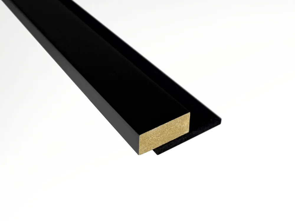 Kup teraz Zakończenie do lameli na filcu czarnym z MDF Czarny Prestige Decor