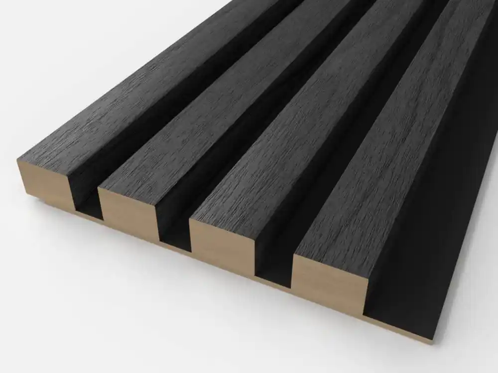Lamel Ścienny z MDF Dąb Czarny Prestige Decor Okazja