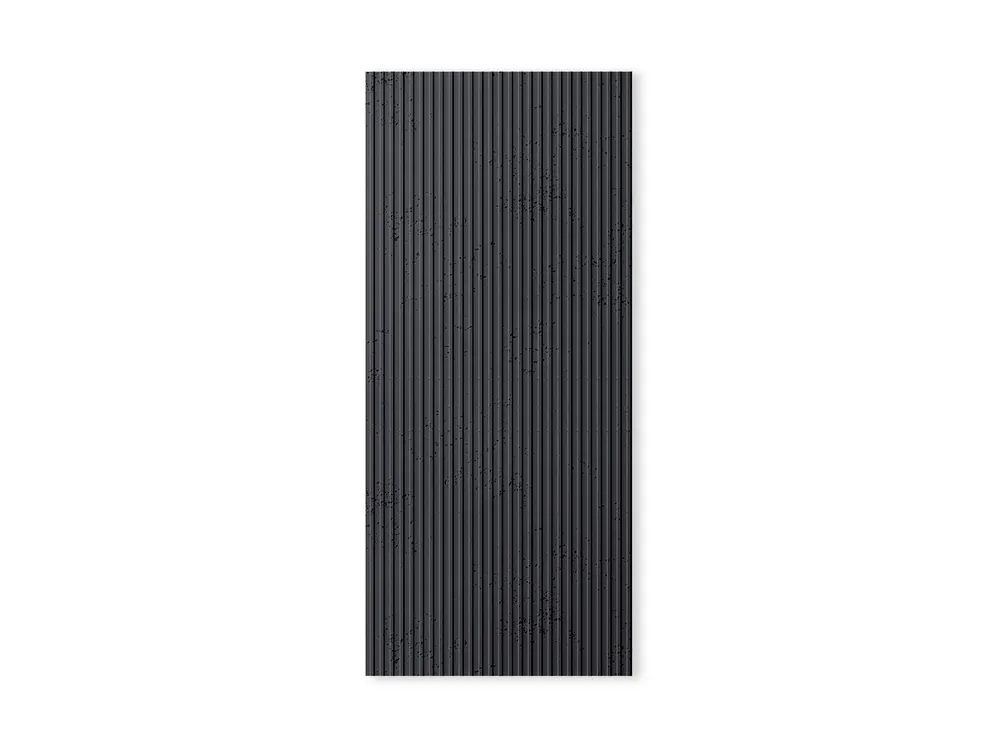 Wysoka jakość Panel betonowy 3D ścienny Ryfel Antracytowy PB37-B8