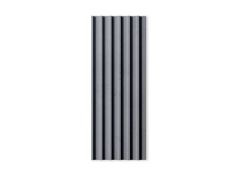 Betonowy Lamel ścienny 3D Popielaty Szary PB40-S96 Oferta limitowana
