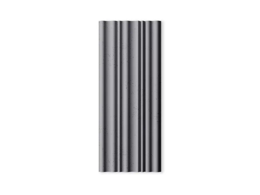 Hit cenowy Lamel ścienny Beton architektoniczny 3D Popielaty Szary PB58-S96
