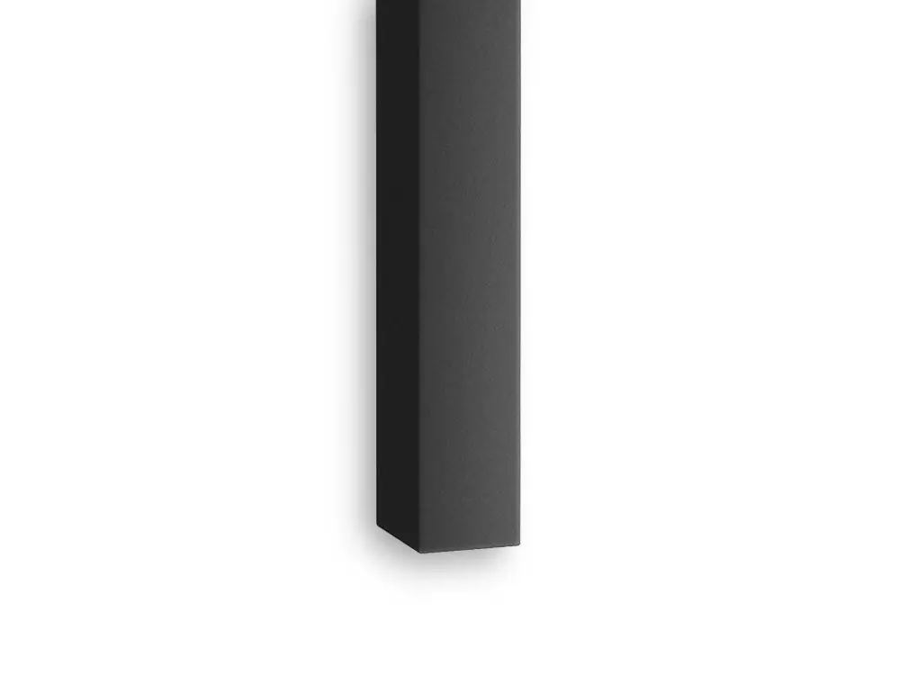Ograniczona ilość Lamel pojedynczy 30x40 mm Czarny Mat LAMEO