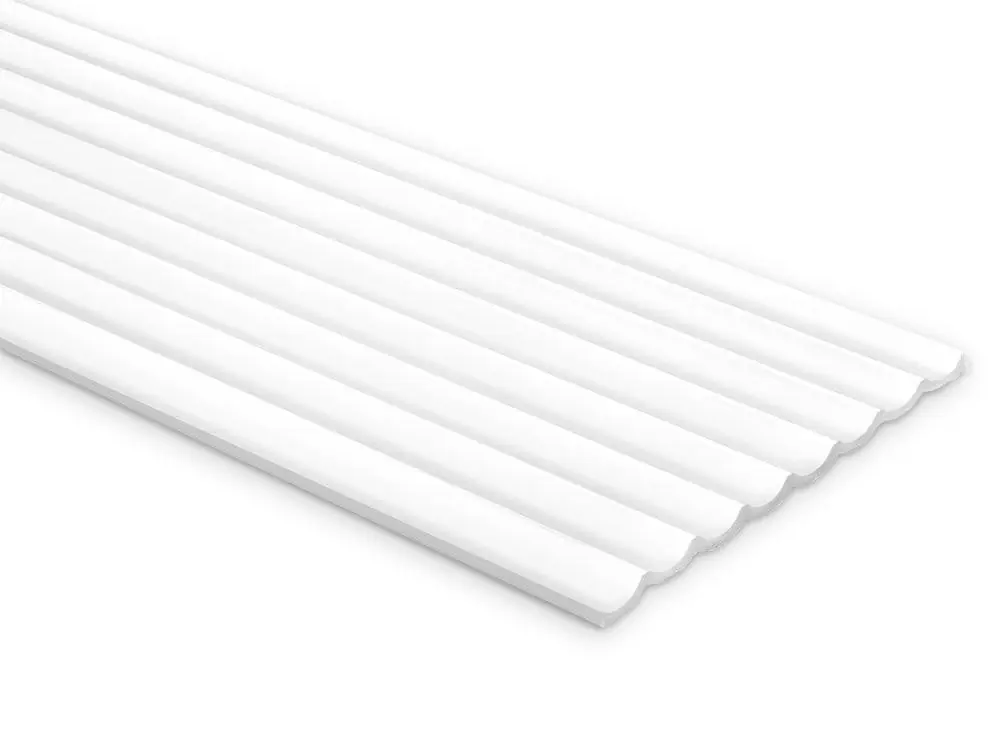 Niska cena Panel ścienny premium WP002P malowany na biało Lumio Mardom Decor