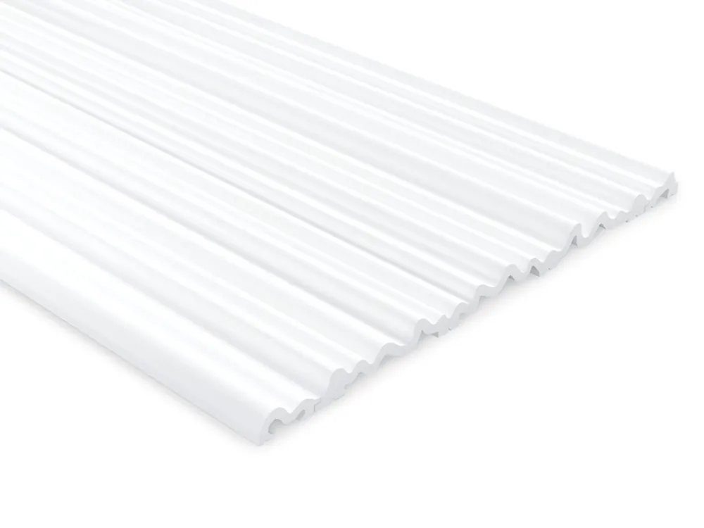 Sprawdź teraz Panel ścienny premium pomalowany na biało WP005TP Aria 200 cm Mardom Decor
