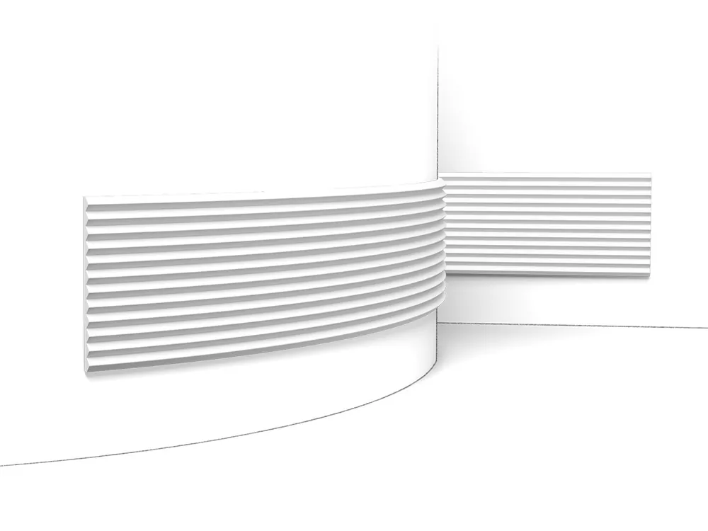Ograniczona ilość W108F elastyczny Panel ścienny 3D Zigzag ORAC DECOR Flex
