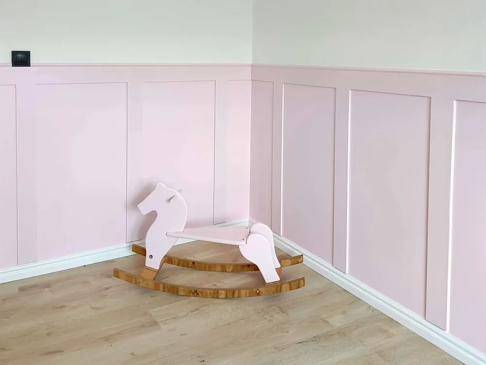 Zestaw boazerii angielskiej z lameli DIY do malowania LAMEO Taniej